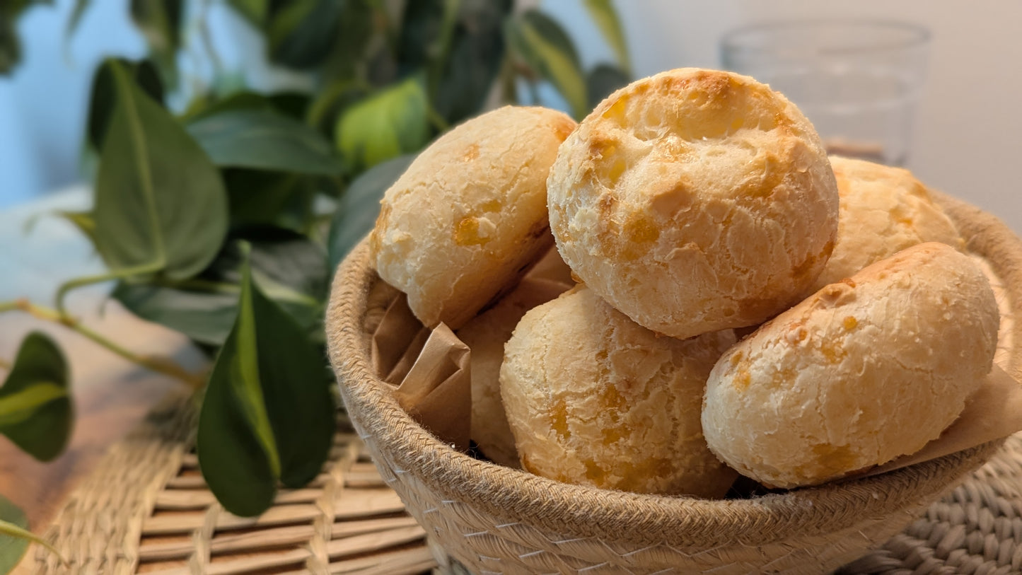 Traditional Brazilian Cheese Bread - 12 Pieces