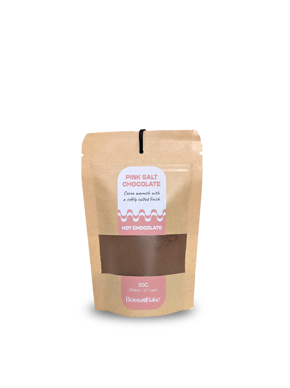 Pink Salt Hot Chocolate