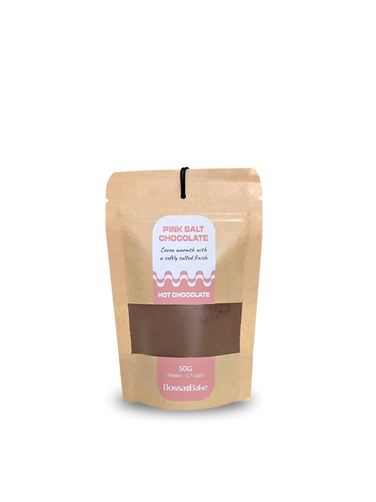 Pink Salt Hot Chocolate