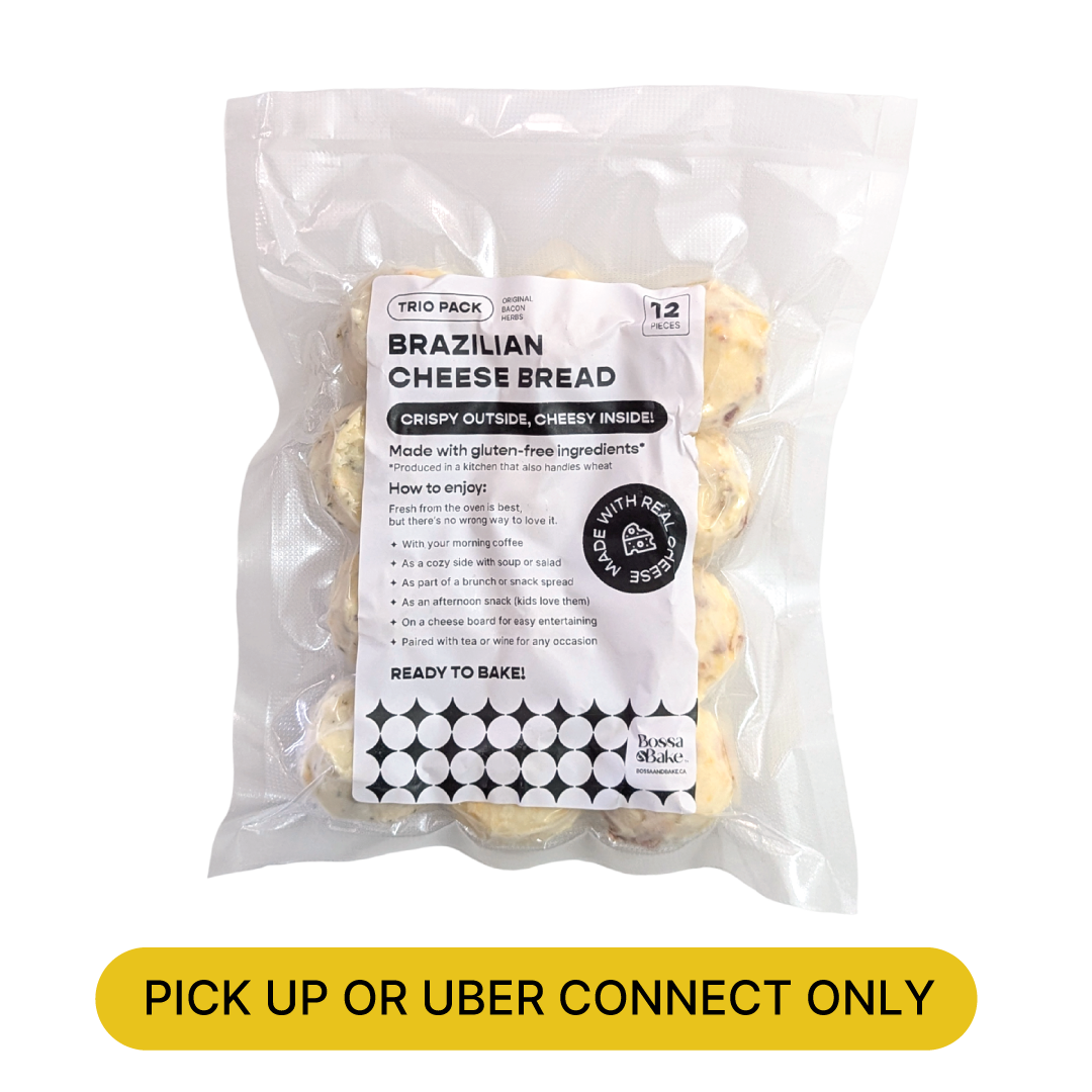 Trio Pack Brazilian Cheese Bread - 12 Pieces