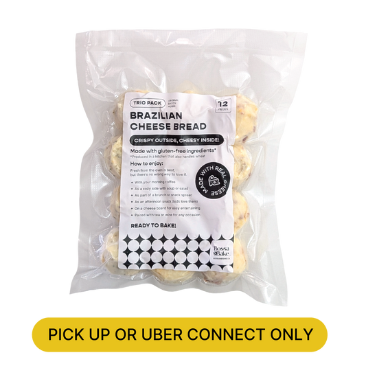 Trio Pack Brazilian Cheese Bread - 12 Pieces